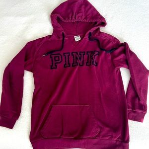 Pink sweat shirt